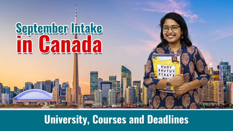 September Intake in Canada University, Courses and Deadlines