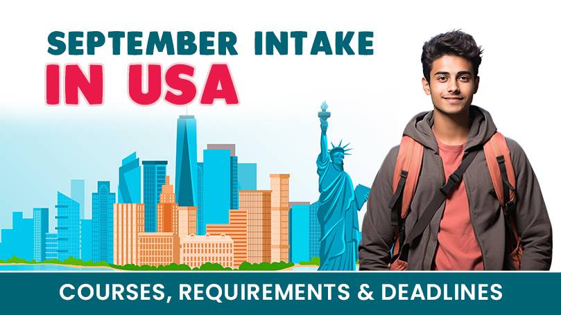 September Intake in USA Courses, Requirements and Deadlines